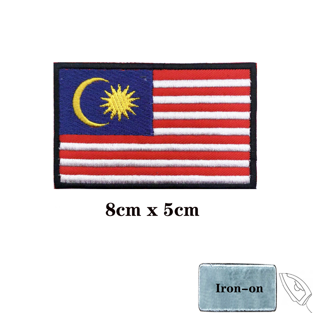Malaysian flag Malaysia Patche – Golf Equipment Malaysia Bewertung und Preis