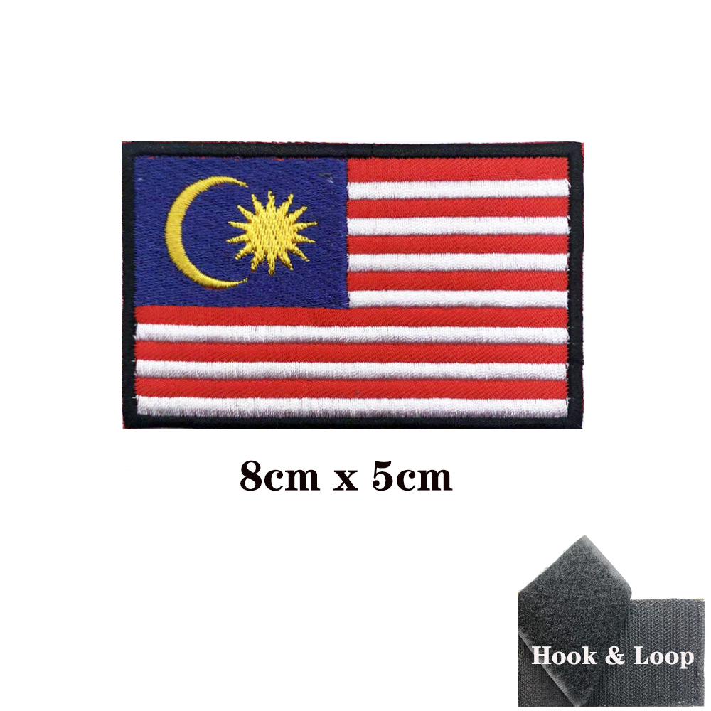 Malaysian flag Malaysia Patche – Golf Equipment Malaysia Bewertung und Preis