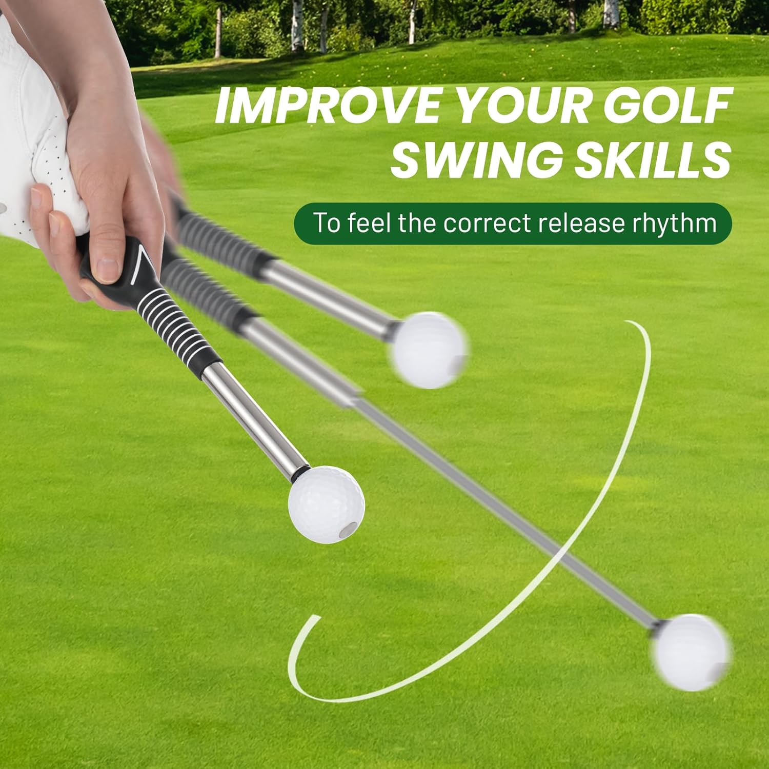 Golf Retractable Swing Trainer – Training Aid Swing Bewertung und Preis