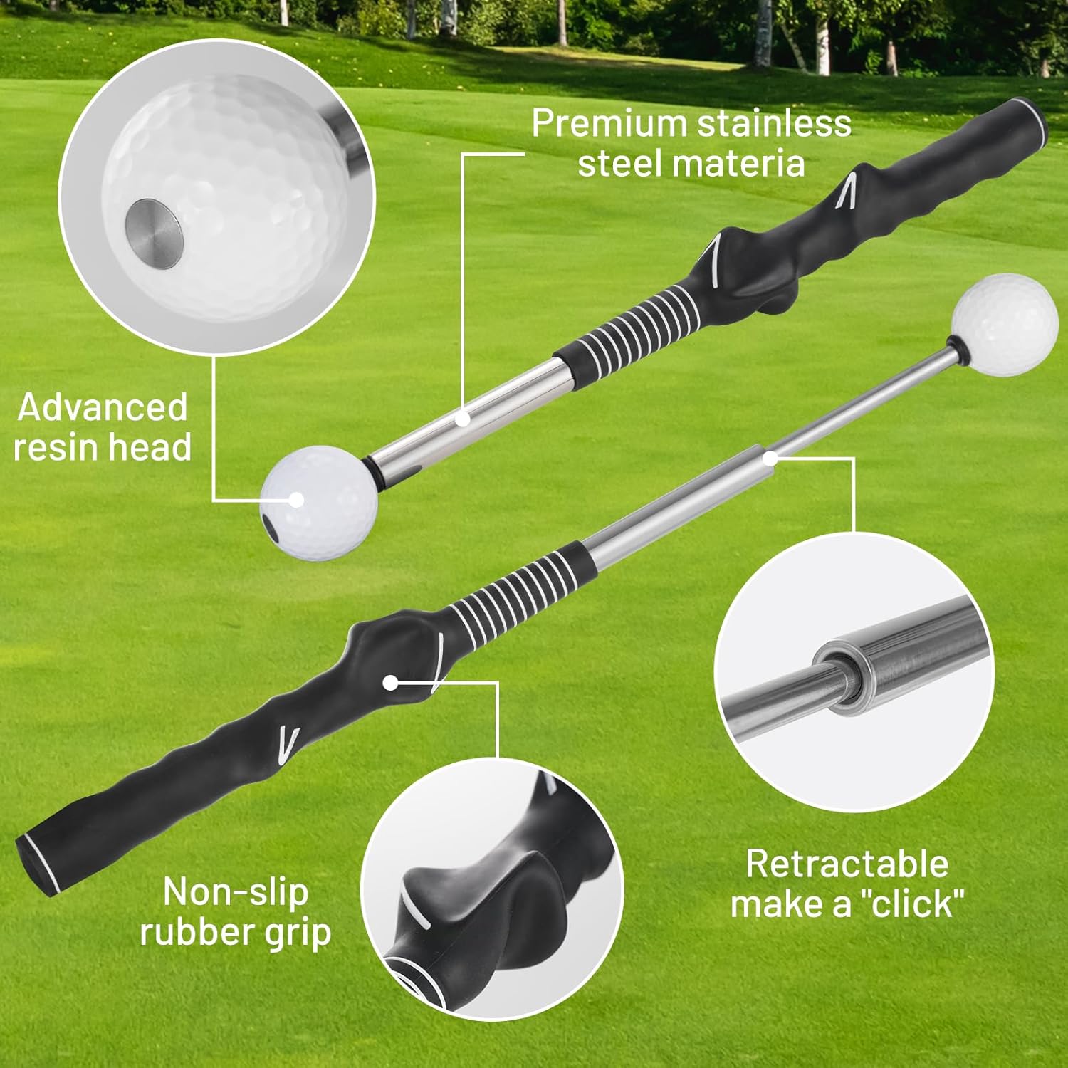 Golf Retractable Swing Trainer – Training Aid Swing Bewertung und Preis